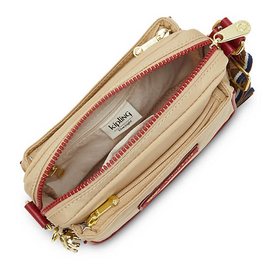 Kipling Abanu Crossbody Väska Beige | SE 2181QM